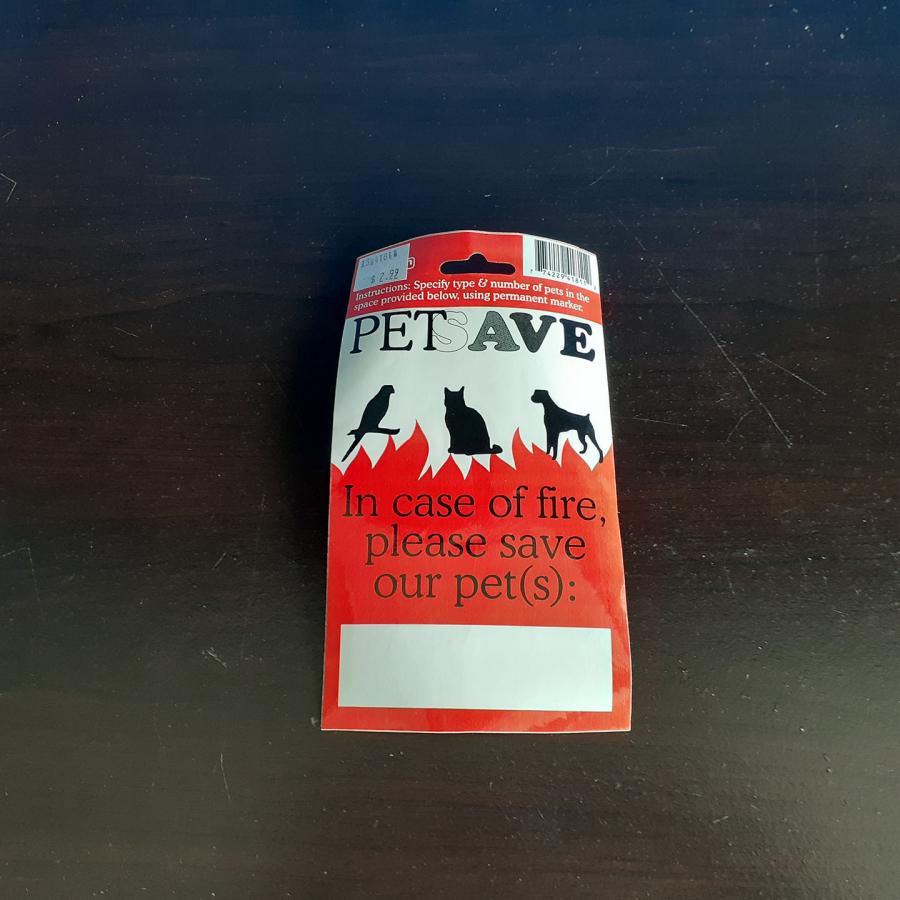 Save Our Pets Sticker