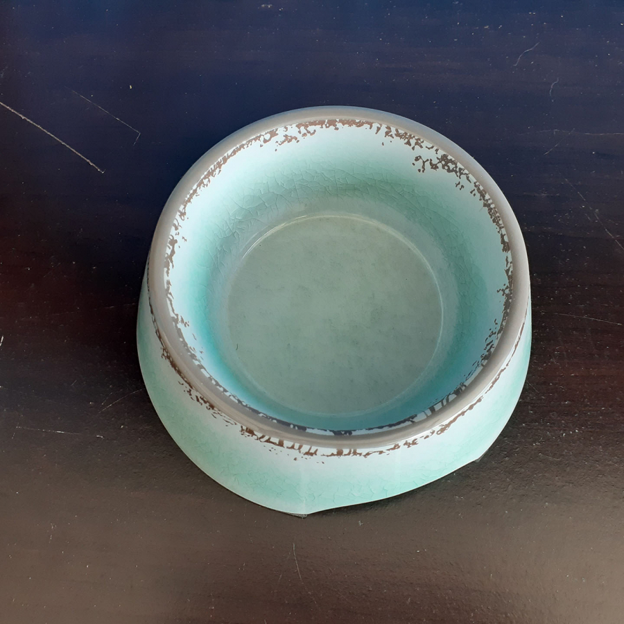 Medium Antique Blue Grey Bowl