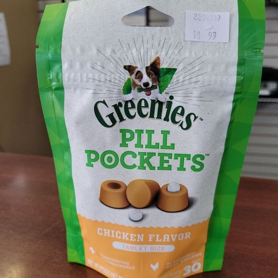 Greenies Pill Pockets Chicken 3.2oz