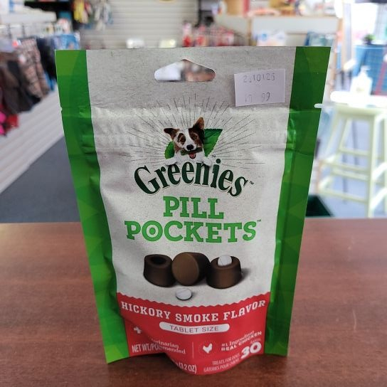Greenies Pill Pockets Hickery Smoke 3.2oz